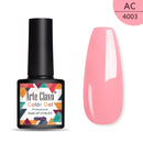 Arte Clave New Arrival Gel Nail Polish Soak Off Nail Art Varnish Lacquer 8ml LED Pink Red Glitter Gel Nail All For Manicure