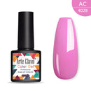 Arte Clave New Arrival Gel Nail Polish Soak Off Nail Art Varnish Lacquer 8ml LED Pink Red Glitter Gel Nail All For Manicure