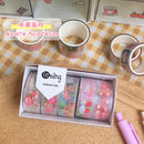 Washi Tape 5Pcs/Set Stickers Washitape School Supplies Stationery Starry Sky Masking Tape Cute Cintas Decorativas Washi Tape Set