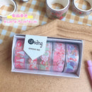 Washi Tape 5Pcs/Set Stickers Washitape School Supplies Stationery Starry Sky Masking Tape Cute Cintas Decorativas Washi Tape Set