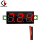 DC 0V-100V 0.28 inch LED Digital Voltmeter Voltage Meter Volt Detector Monitor Tester Panel Car 12V 24V Red Green Blue Yellow