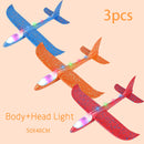 50X48CM Hand Throw Airplane EPP Foam Launch Fly Glider Planes Model Aircraft Outdoor Fun Toys for Children Party Game Boys Gift