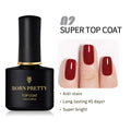BORN PRETTY 10ml Gel Nail Polish Red Nude Nail Gel Semi Permanent Solid Nail Gel Varnish Soak Off UV Gel for Base Top Coat