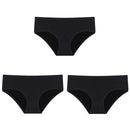 CINOON 3PCS/Set Women's Panties Cotton Underwear Solid Color Briefs Girls Low-Rise Soft Panty Women Underpants Female Lingerie