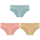 CINOON 3PCS/Set Women's Panties Cotton Underwear Solid Color Briefs Girls Low-Rise Soft Panty Women Underpants Female Lingerie