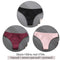 3PCS/Set Cotton Underwear Women M-2XL Comfortable Panties Ladies Plus Size Underpants Solid Color Briefs Female Lingerie