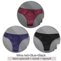 3PCS/Set Cotton Underwear Women M-2XL Comfortable Panties Ladies Plus Size Underpants Solid Color Briefs Female Lingerie