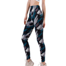 Women Leggings Grid Print Exercise Fitness Leggins Elasticity Plaid Push Up Legging Female Sexy Trousers Pants