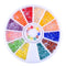 1box DIY Nail Art Wheel Tips Crystal Glitter Rhinestone 3D Nail Art Decoration  AB Color Acrylic Diamond Drill alien