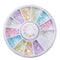 1box DIY Nail Art Wheel Tips Crystal Glitter Rhinestone 3D Nail Art Decoration  AB Color Acrylic Diamond Drill alien