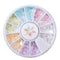 1box DIY Nail Art Wheel Tips Crystal Glitter Rhinestone 3D Nail Art Decoration  AB Color Acrylic Diamond Drill alien