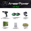 12V 16V 21V 25V Plus Double Speed Electric Drill Cordless Hand Drill Mini Electric Screwdriver Rechargable Lithium Battery Drill