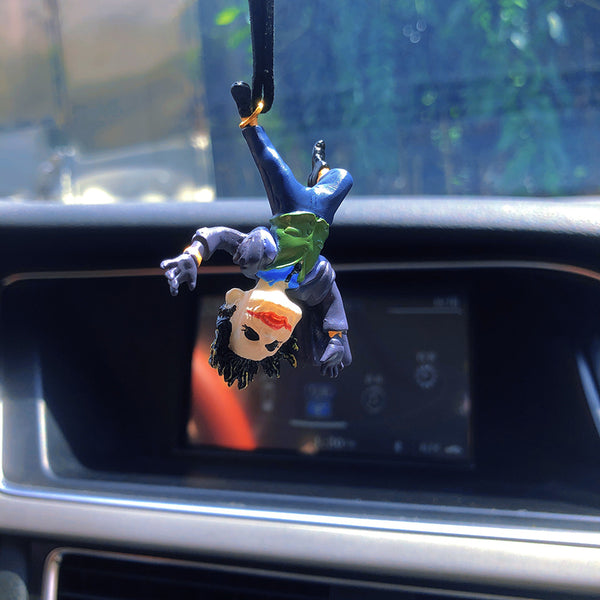 Car Interior Decoration Personality Pendant The Joker Model Rearview Mirror Pendant Decoration Car Goods Interior Accessories