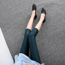 CUHAKCI Women Sexy Leggings Summer Capris Neon High Waist Jeggings Spandex Female Fitness Thin Short Pants