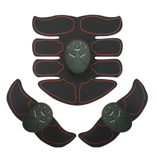 EMS Wireless Muscle Stimulator Unisex Abdominal Muscle Trainer Body Fitness Hip Trainer Shaping Patch Sliming Trainer Massager