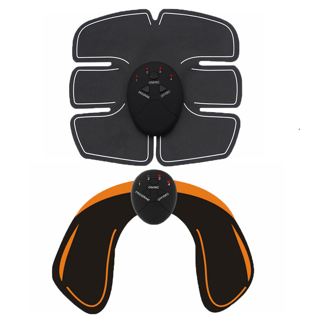 EMS Wireless Muscle Stimulator Unisex Abdominal Muscle Trainer Body Fitness Hip Trainer Shaping Patch Sliming Trainer Massager