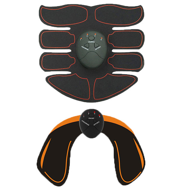 EMS Wireless Muscle Stimulator Unisex Abdominal Muscle Trainer Body Fitness Hip Trainer Shaping Patch Sliming Trainer Massager