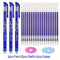 25Pcs Creative Drawing Gel Pen Erasable Refills Rod 0.5mm Ink Washable Handle Ballpoint Pens kawaii Stationery for School Office
