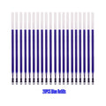 25Pcs Creative Drawing Gel Pen Erasable Refills Rod 0.5mm Ink Washable Handle Ballpoint Pens kawaii Stationery for School Office