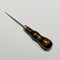 1Pcs Durable Professional Leather Wood Handle Awl Tools For Leather craft Stitching Sewing Hand Tools Accessories Fast Delivery