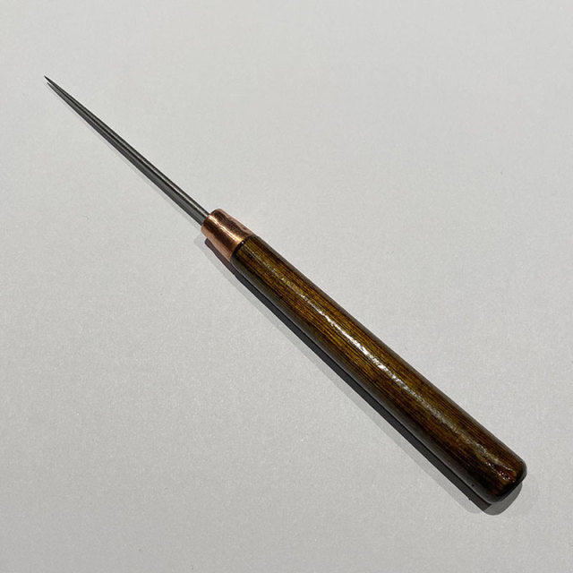 1Pcs Durable Professional Leather Wood Handle Awl Tools For Leather craft Stitching Sewing Hand Tools Accessories Fast Delivery