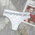 Hollow Out Lingerie Europe Seamless Sexy Panties Women High Elastic Mesh Thong Hip Waist Comfortable Female G- String Lingerie