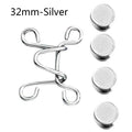 27/32MM Nail-free Waist Buckle Waist Closing Artifact Adjustable Snap Button Removable Detachable Clothing Pant Sewing Tool