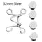 27/32MM Nail-free Waist Buckle Waist Closing Artifact Adjustable Snap Button Removable Detachable Clothing Pant Sewing Tool