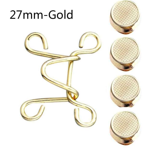 27/32MM Nail-free Waist Buckle Waist Closing Artifact Adjustable Snap Button Removable Detachable Clothing Pant Sewing Tool