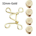 27/32MM Nail-free Waist Buckle Waist Closing Artifact Adjustable Snap Button Removable Detachable Clothing Pant Sewing Tool
