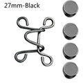 27/32MM Nail-free Waist Buckle Waist Closing Artifact Adjustable Snap Button Removable Detachable Clothing Pant Sewing Tool