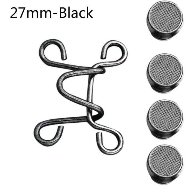 27/32MM Nail-free Waist Buckle Waist Closing Artifact Adjustable Snap Button Removable Detachable Clothing Pant Sewing Tool