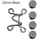 27/32MM Nail-free Waist Buckle Waist Closing Artifact Adjustable Snap Button Removable Detachable Clothing Pant Sewing Tool