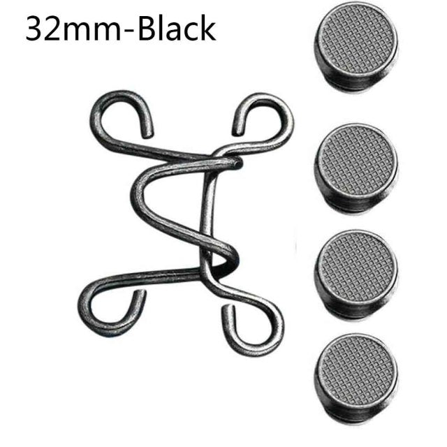 27/32MM Nail-free Waist Buckle Waist Closing Artifact Adjustable Snap Button Removable Detachable Clothing Pant Sewing Tool