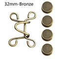 27/32MM Nail-free Waist Buckle Waist Closing Artifact Adjustable Snap Button Removable Detachable Clothing Pant Sewing Tool