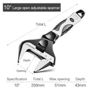 Adjustable Wrench Chrome vanadium steel Universal Spanner Mini Nut Key Bathroom Wrench High Quality Plumbing Repair Tool
