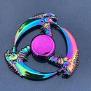 Colorful Zinc Alloy Fidget Spinner Gyro Toys R188 Metal Bearing Rainbow Hand Spinner  Focus Toys For Adult Kids Christmas Gifts