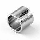 8mm Attack on Titan Black sliver Stainless Steel Ring Wings Of Liberty Flag Finger Rings For Men Women Jewelry Anime Fans