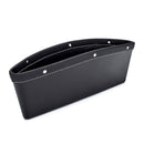 Car Organizer Storage Car Seat Slit Gap Pocket Multifunctional Driver Seat Catcher Cup Holder Car Accessories PU Leather