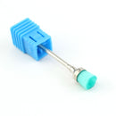 20 Slots Clear Nail Drill Bit Brush Plastic Storage Box Holder Container Manicure Cutters Display Nail Accessories Nail Art Tool