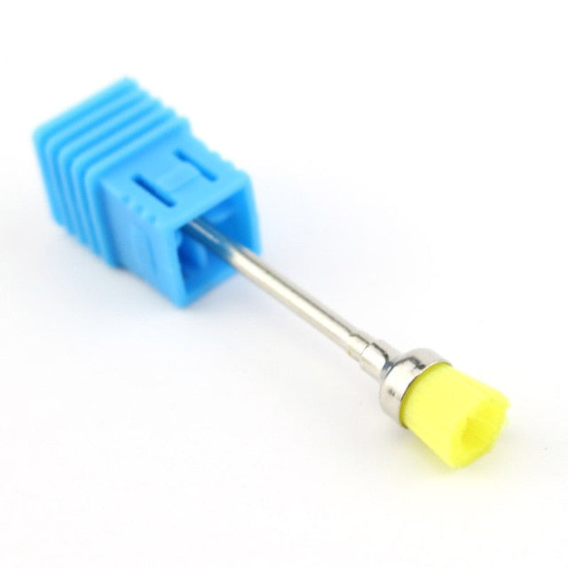 20 Slots Clear Nail Drill Bit Brush Plastic Storage Box Holder Container Manicure Cutters Display Nail Accessories Nail Art Tool