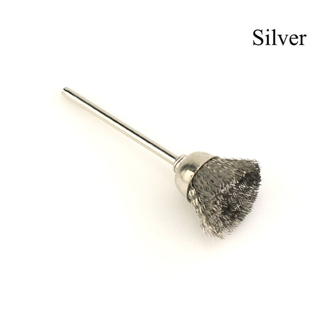 20 Slots Clear Nail Drill Bit Brush Plastic Storage Box Holder Container Manicure Cutters Display Nail Accessories Nail Art Tool