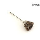 20 Slots Clear Nail Drill Bit Brush Plastic Storage Box Holder Container Manicure Cutters Display Nail Accessories Nail Art Tool