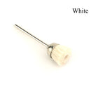 20 Slots Clear Nail Drill Bit Brush Plastic Storage Box Holder Container Manicure Cutters Display Nail Accessories Nail Art Tool