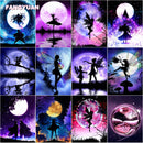 Full Drill 5D Diy Diamond Painting Fantasy Fairy Butterfly Embroidery Diamond Mosaic Cross Stitch Kits Picture Home Decoration