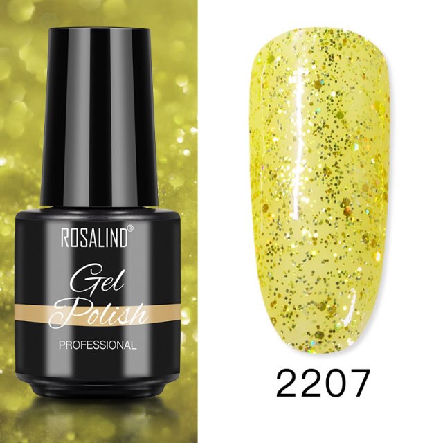 ROSALIND Gel Polish Red Nude Series Polish All For Manicure Nails Art Semi Permanent Gel UV LED Soff Off Hybrid Varnishes