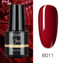 ROSALIND Gel Polish Red Nude Series Polish All For Manicure Nails Art Semi Permanent Gel UV LED Soff Off Hybrid Varnishes
