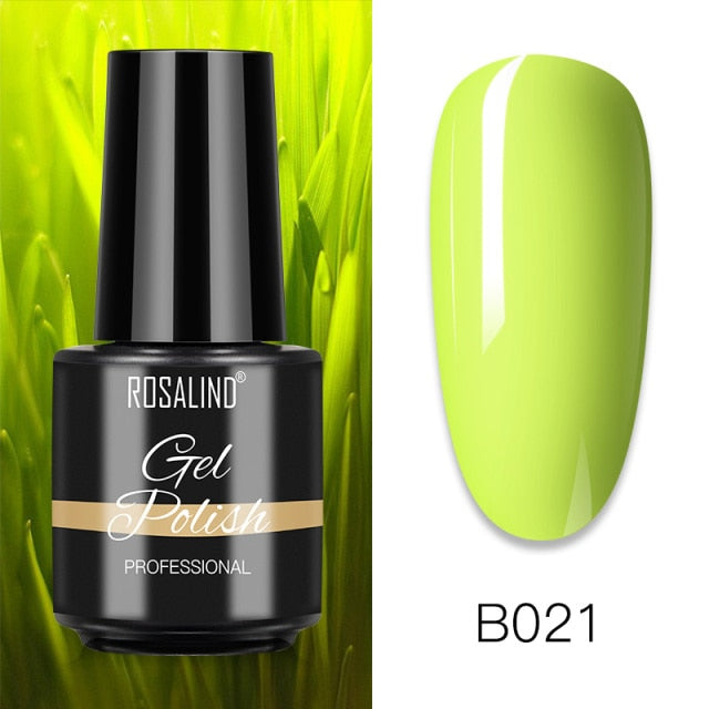 ROSALIND Gel Polish Red Nude Series Polish All For Manicure Nails Art Semi Permanent Gel UV LED Soff Off Hybrid Varnishes