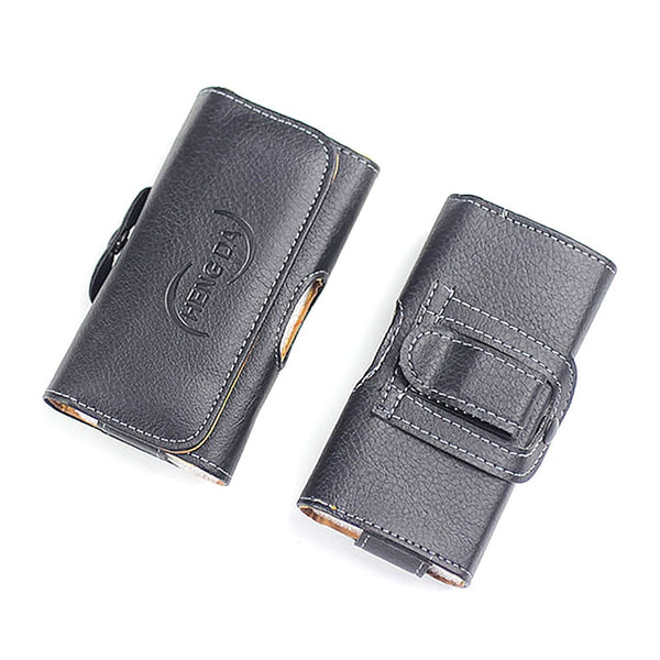 Universal 2.6-6.0 Inch Anti-drop Mobile Phone Waist Belt Clip Bags Case Cover for iPhone Samsung Huawei with Magnetic Buckle