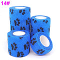 1 Pcs Printed Medical Self Adhesive Elastic Bandage 4.5m Colorful Sports Wrap Tape for Finger Joint Knee First Aid Kit Pet Tape